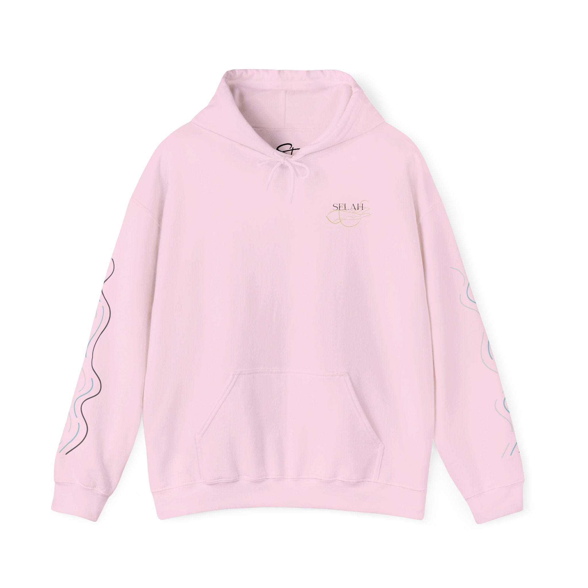 Sabatini Brushstroke Hoodie – Inspirational Script Graphic Pullover