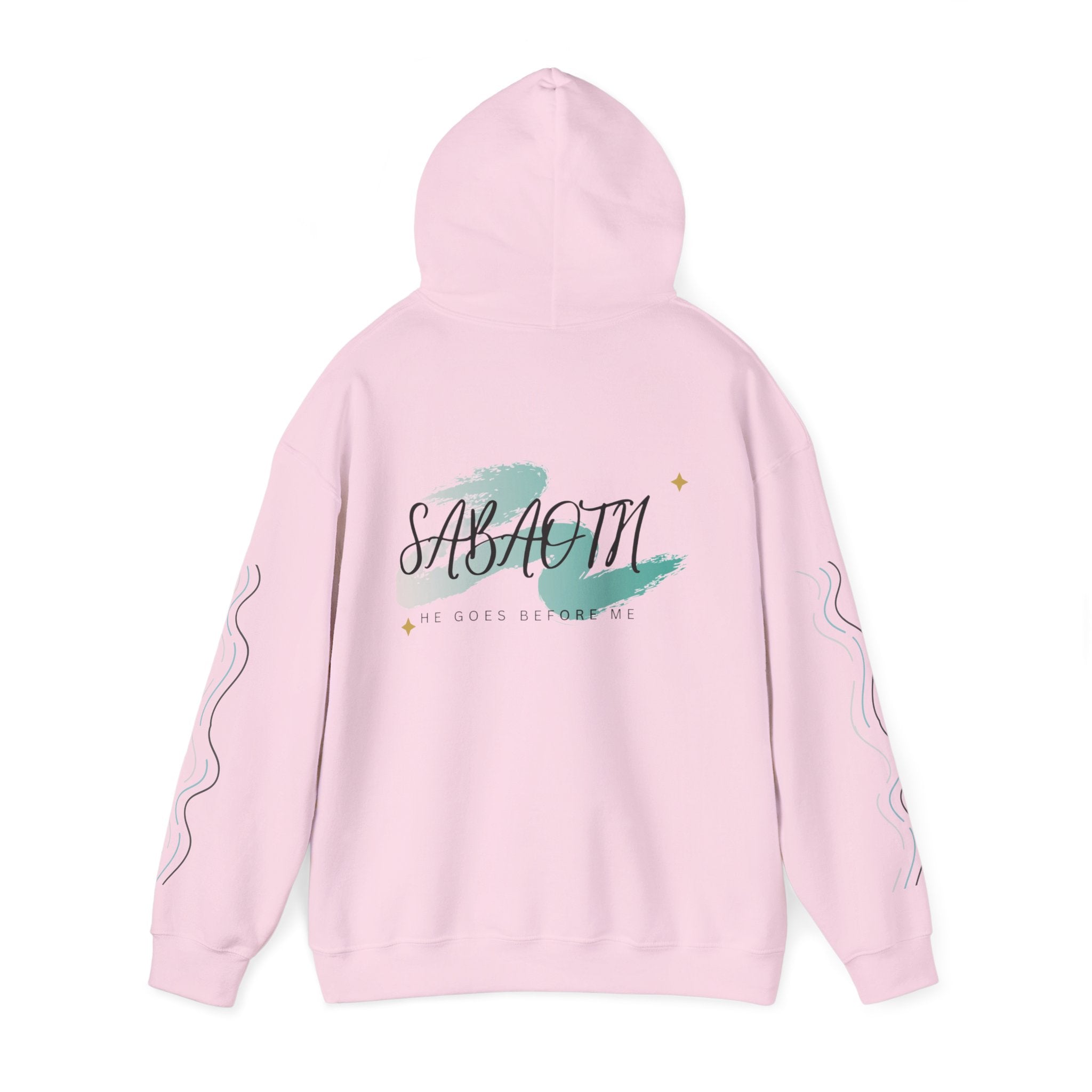Sabatini Brushstroke Hoodie – Inspirational Script Graphic Pullover