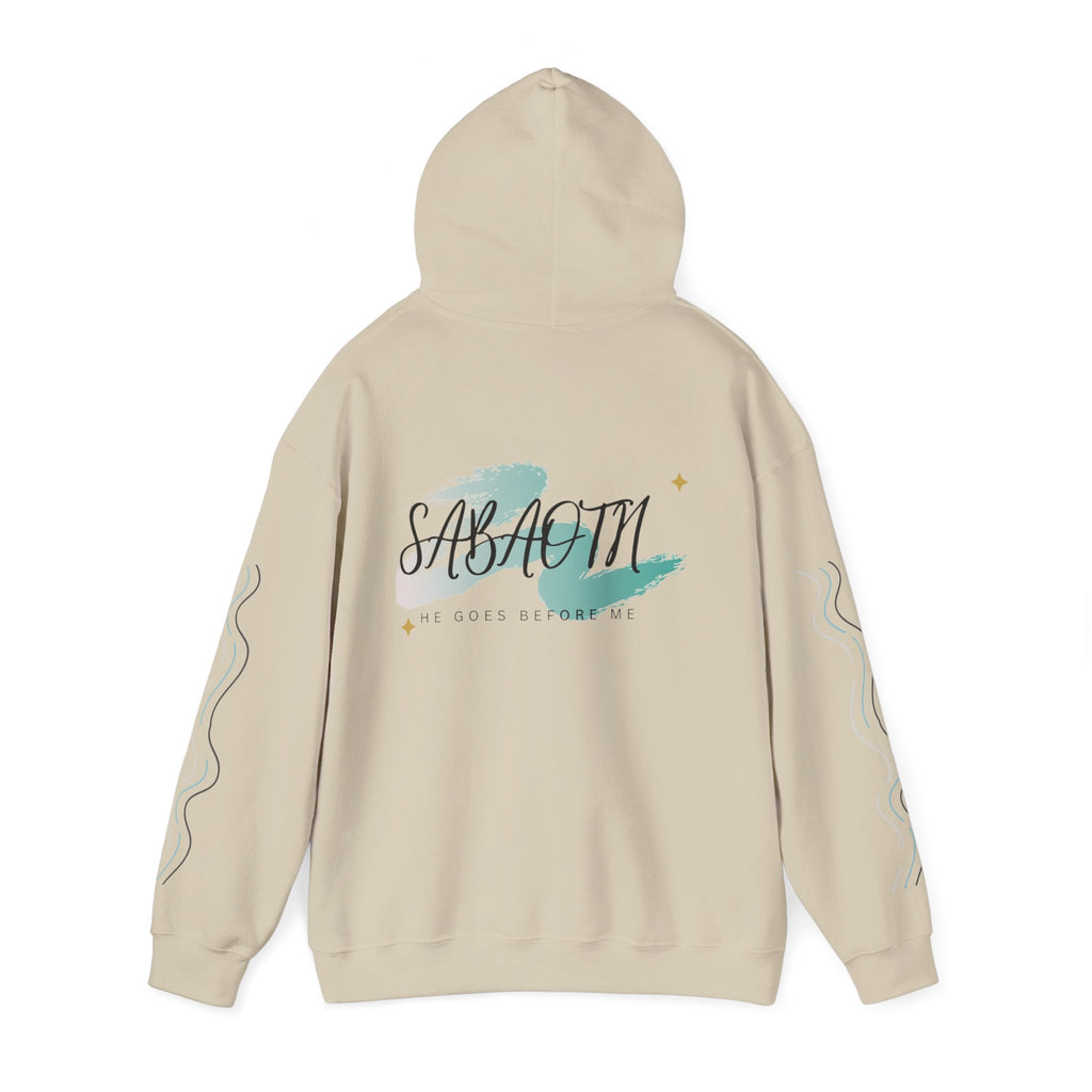 Sabatini Brushstroke Hoodie – Inspirational Script Graphic Pullover