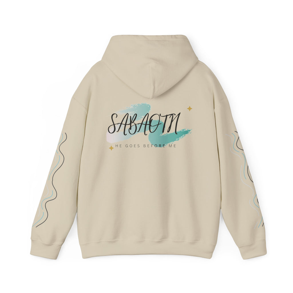 Sabatini Brushstroke Hoodie – Inspirational Script Graphic Pullover