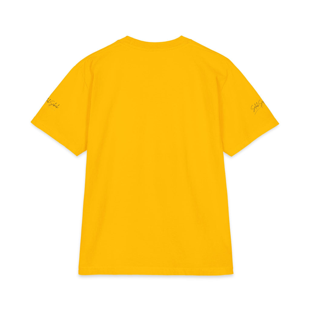 Gold Cross Pattern T‑Shirt