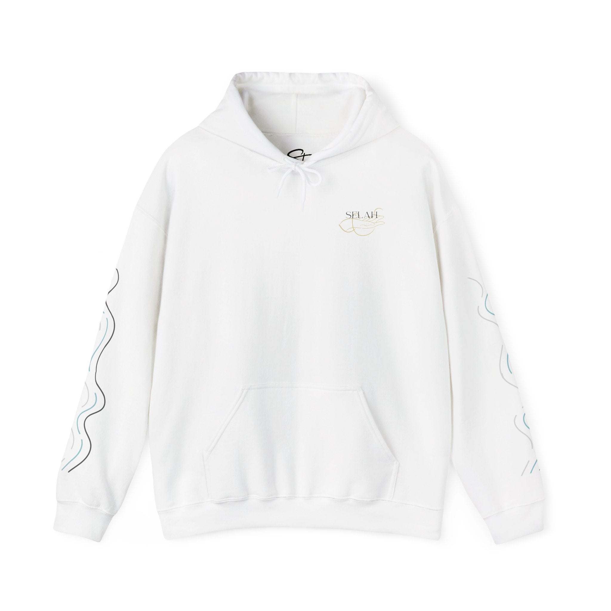 Sabatini Brushstroke Hoodie – Inspirational Script Graphic Pullover