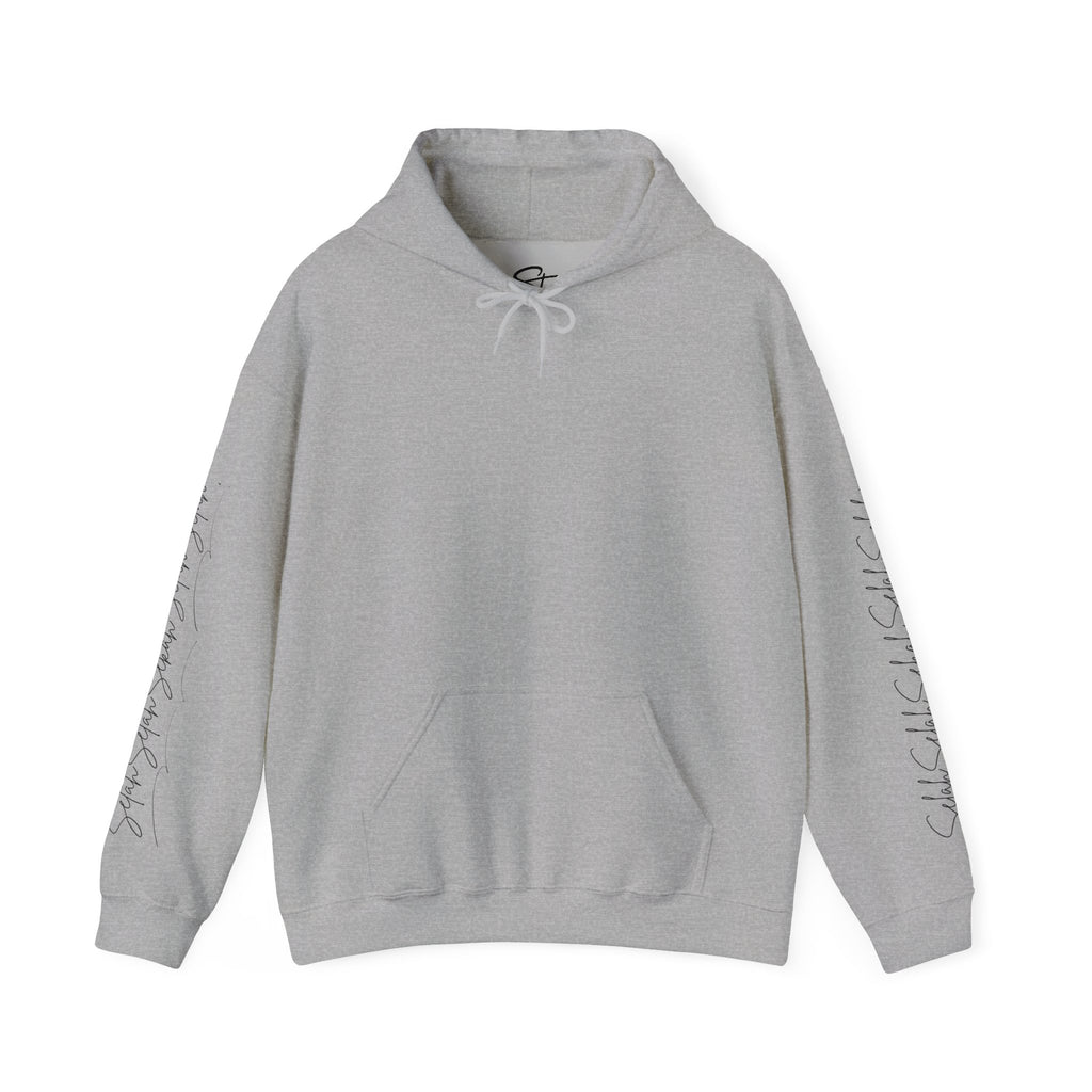 Come to Me and Rest Hoodie – Inspirational Script Religious Pullover