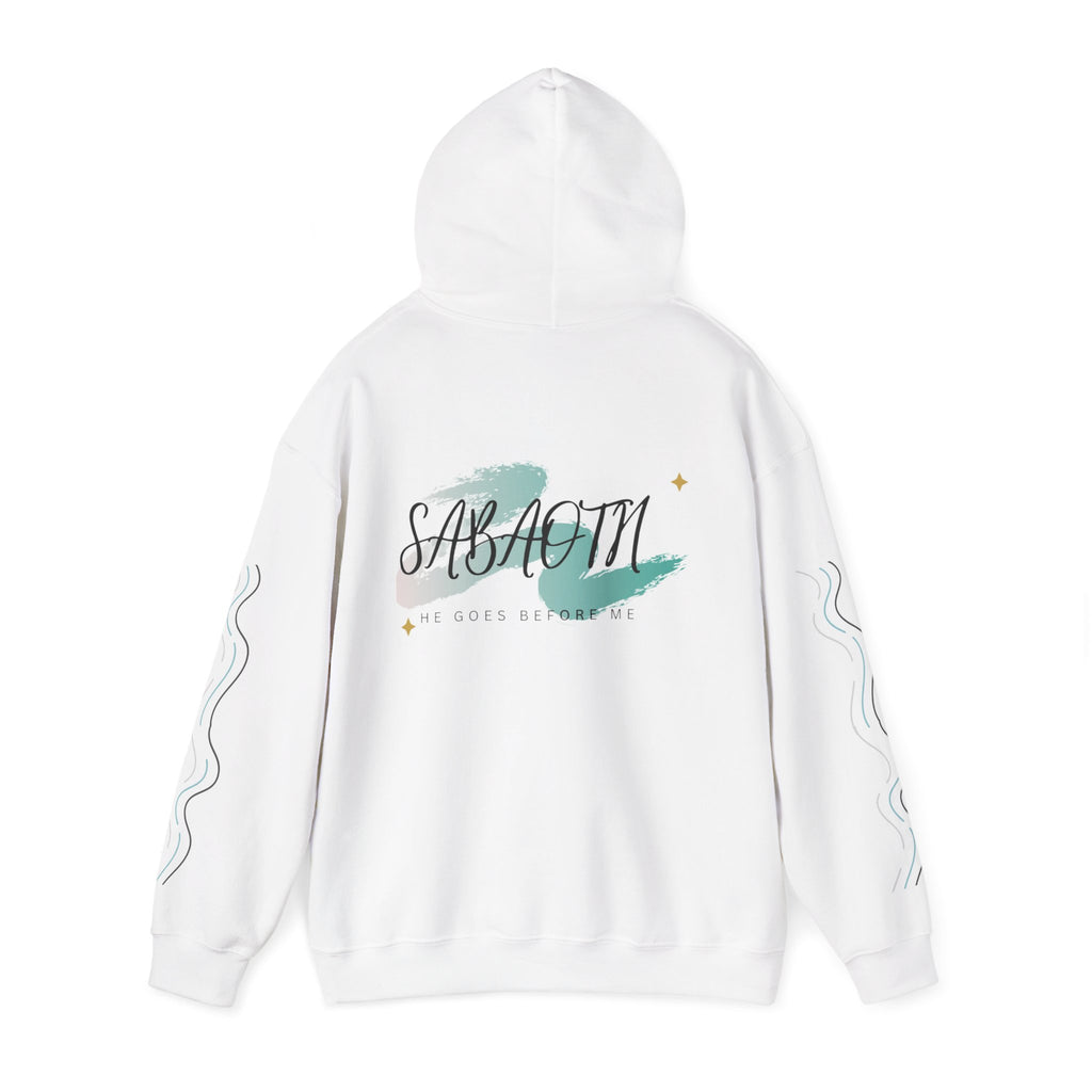 Sabatini Brushstroke Hoodie – Inspirational Script Graphic Pullover