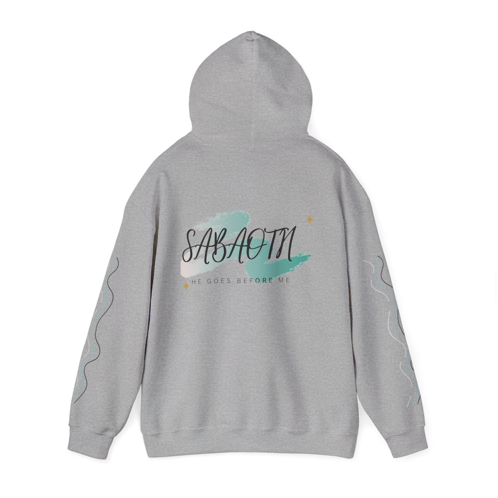 Sabatini Brushstroke Hoodie – Inspirational Script Graphic Pullover