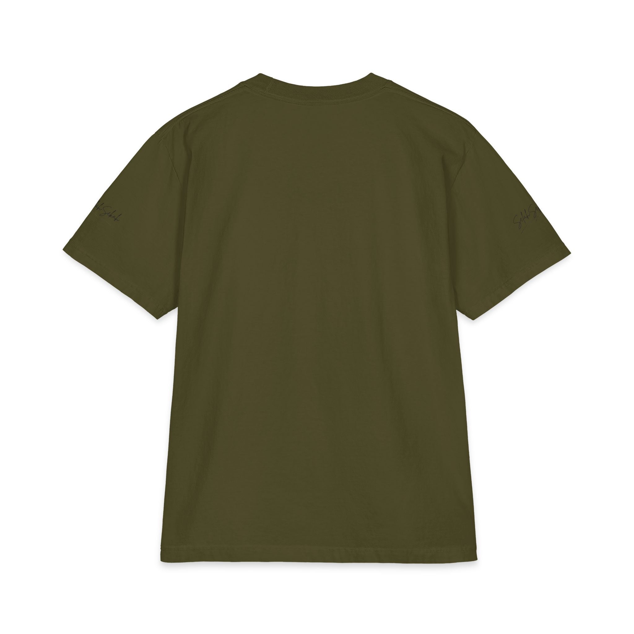 Gold Cross Pattern T‑Shirt