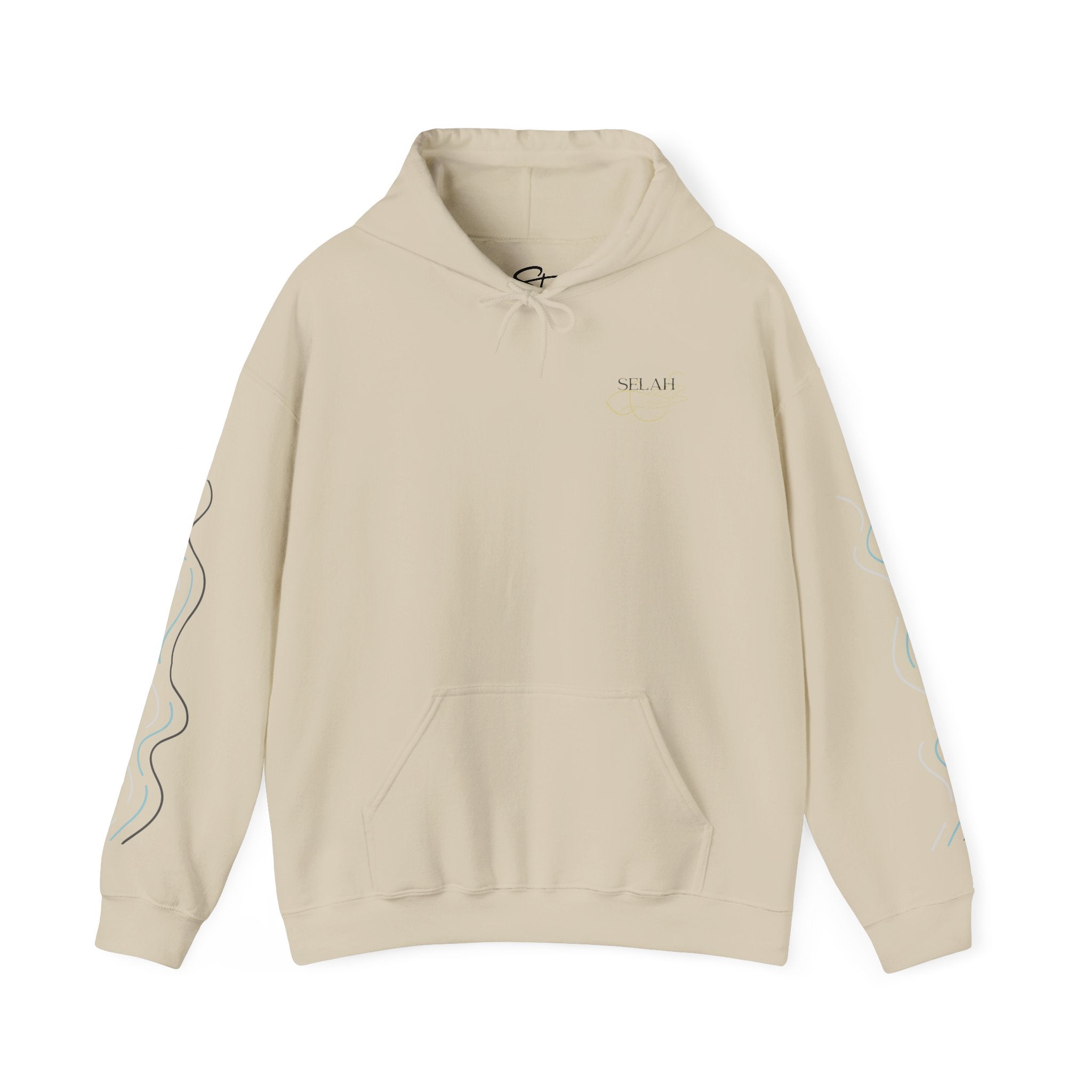 Sabatini Brushstroke Hoodie – Inspirational Script Graphic Pullover