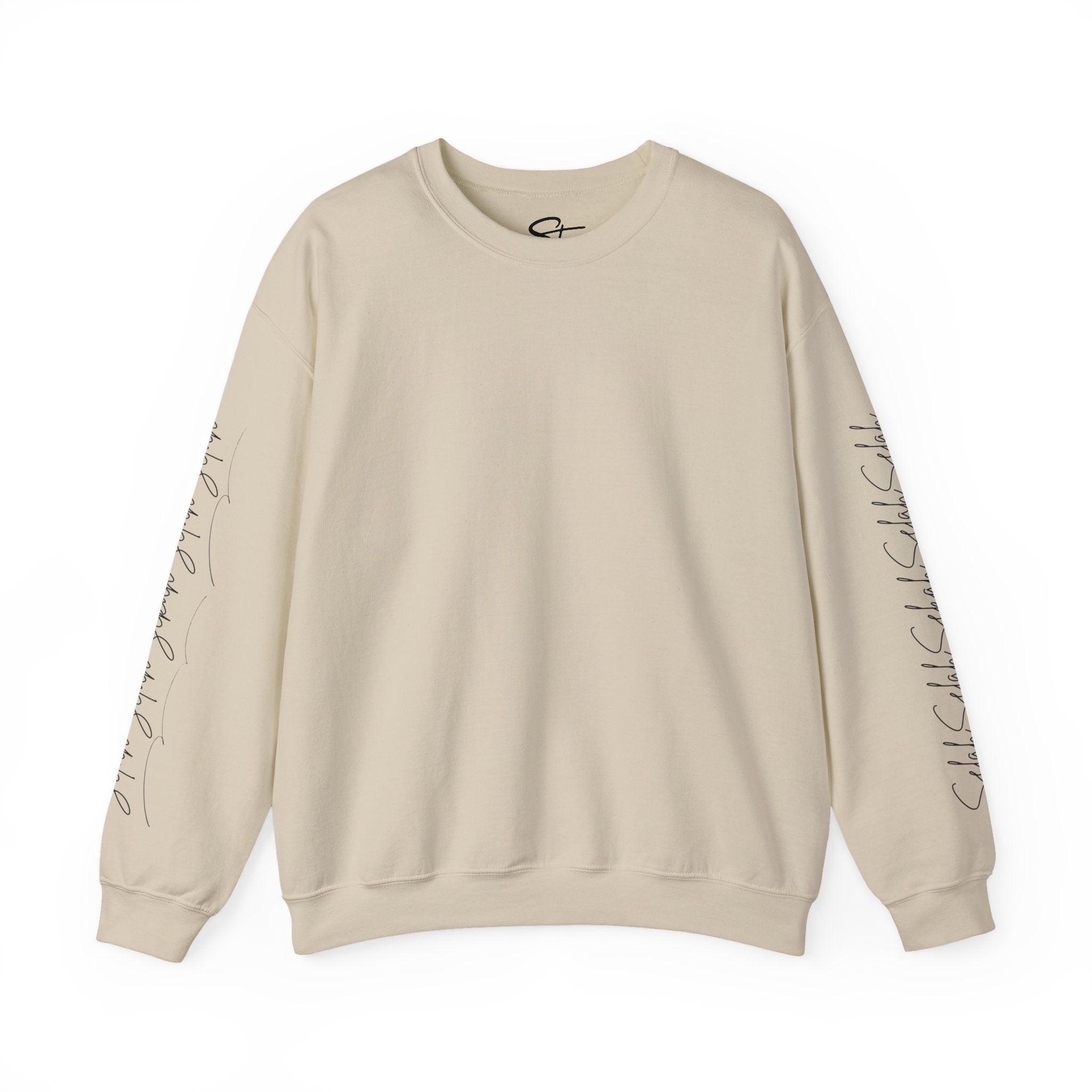 Christian Cross Sweatshirt — "Come to Me and Rest" Inspirational Crewneck
