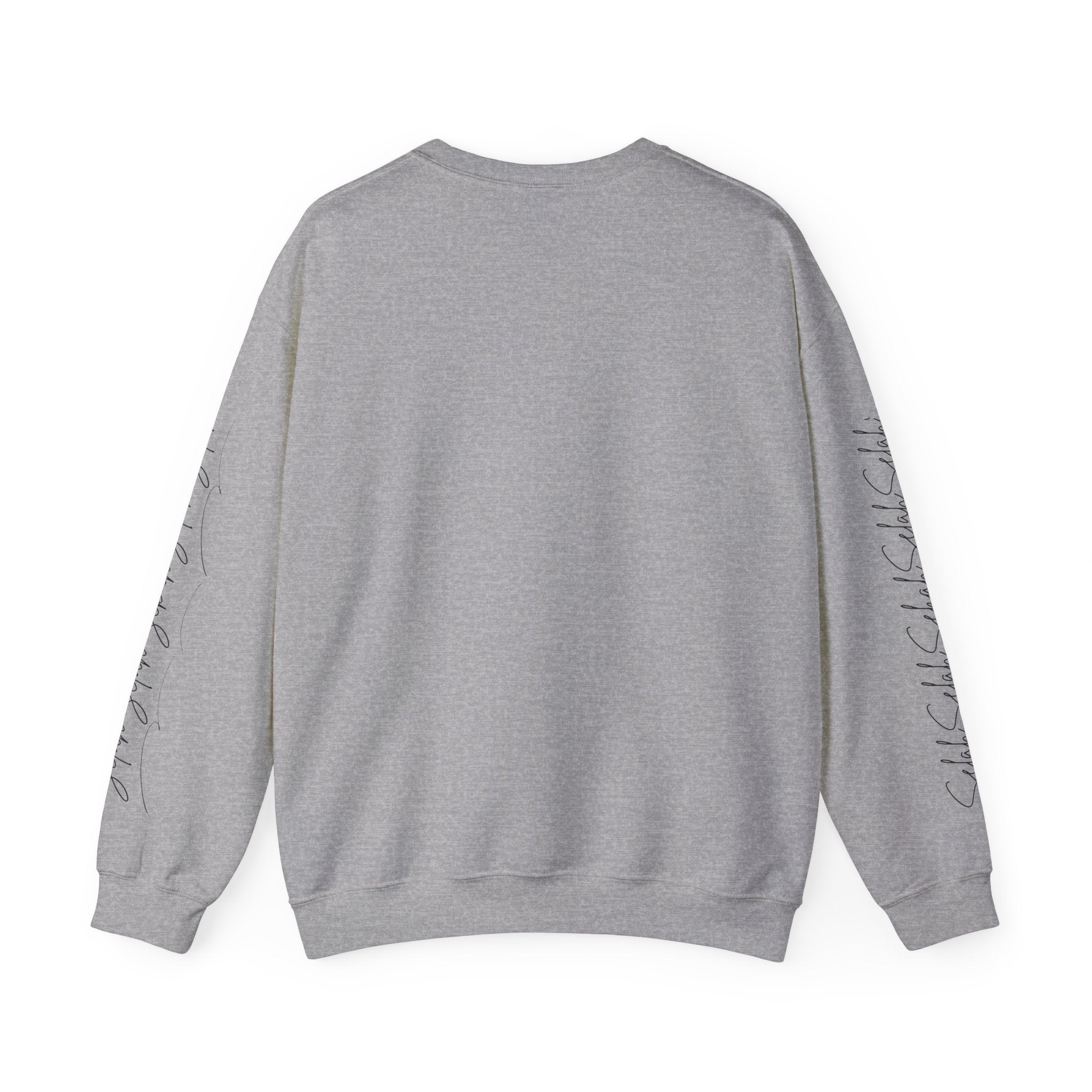 Come to Me and Rest Crewneck Sweatshirt — Minimal Script Comfort Pullover