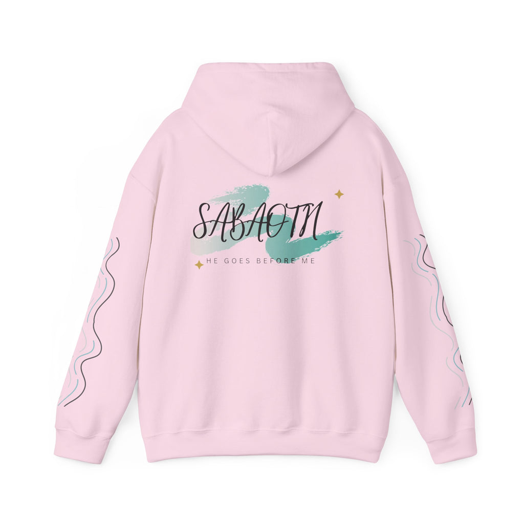 Sabatini Brushstroke Hoodie – Inspirational Script Graphic Pullover