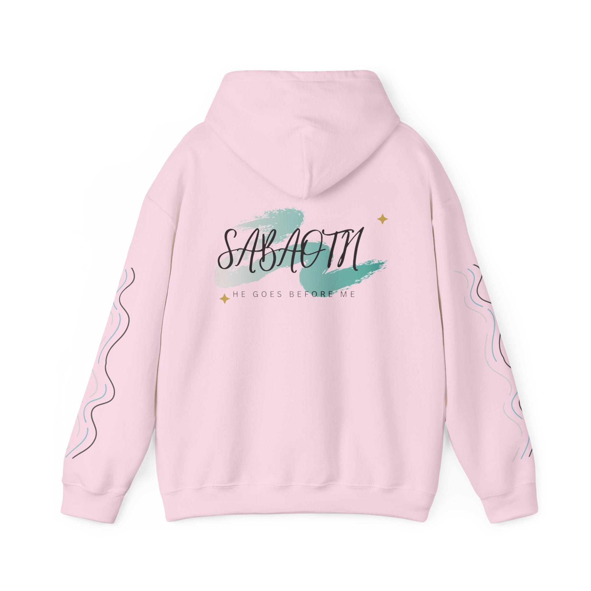 Sabatini Brushstroke Hoodie – Inspirational Script Graphic Pullover