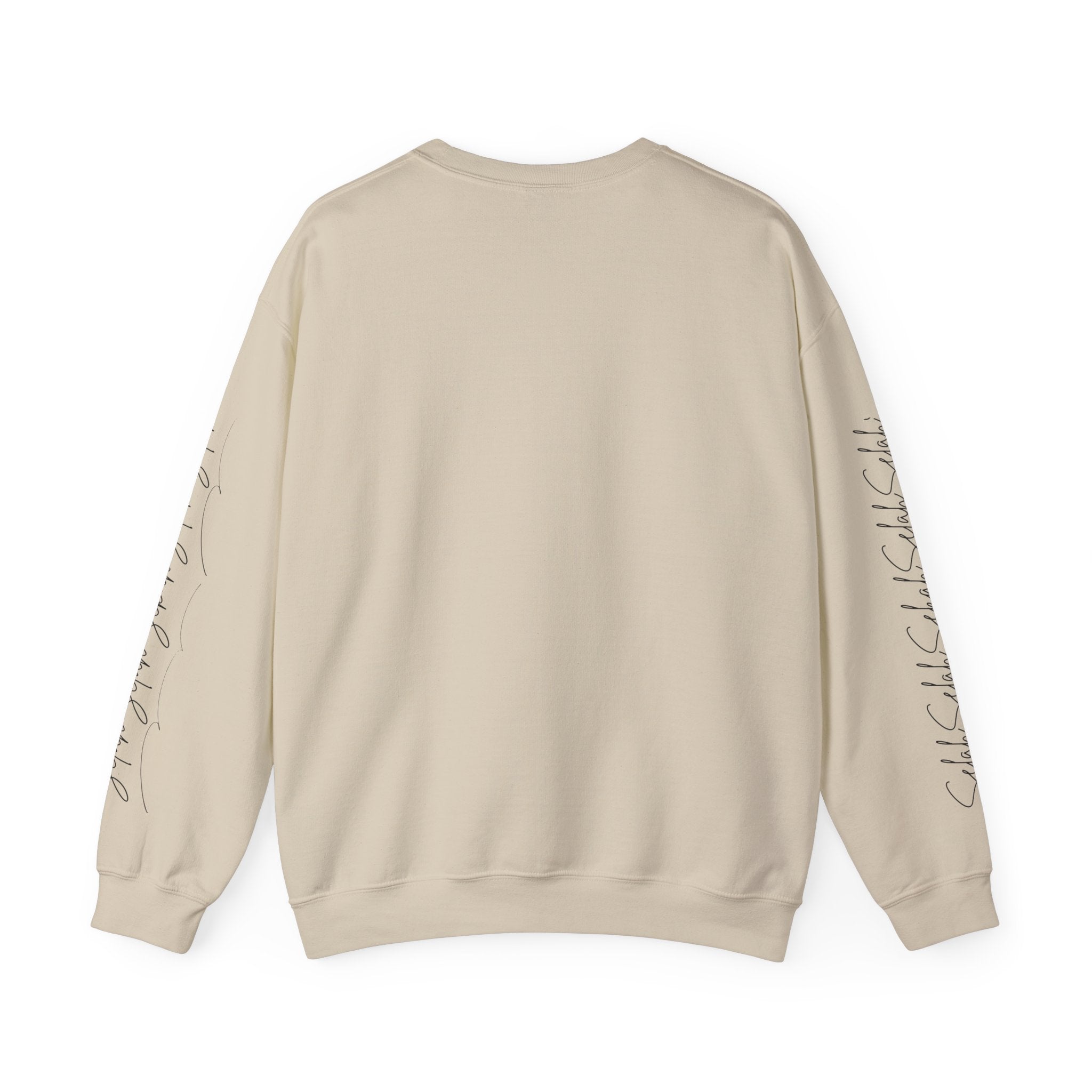 Come to Me and Rest Crewneck Sweatshirt — Minimal Script Comfort Pullover