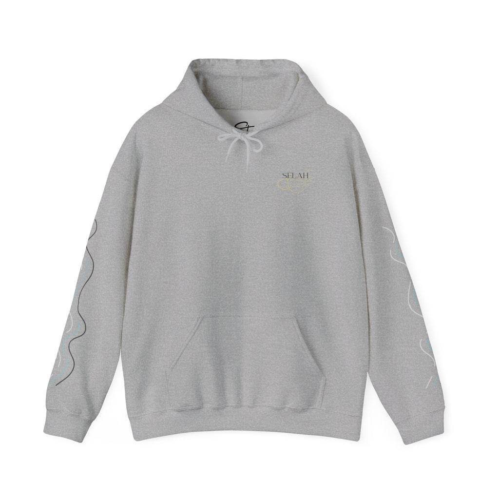 Sabatini Brushstroke Hoodie – Inspirational Script Graphic Pullover